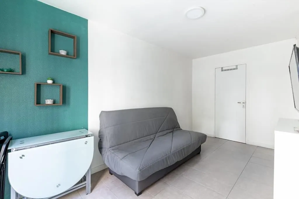 Menilmontant Pere-lachaise 1br-4p * 파리